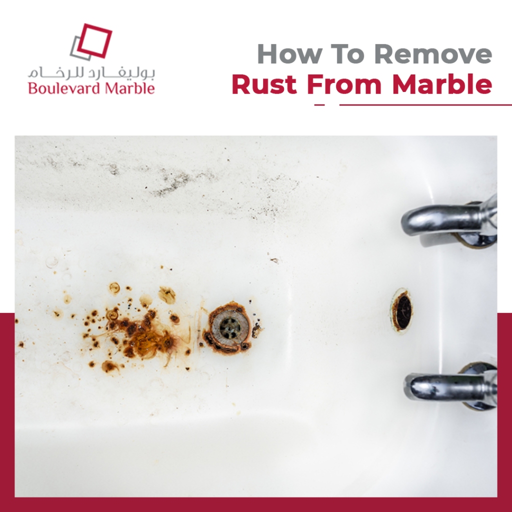 How to Remove Rust from Marble?